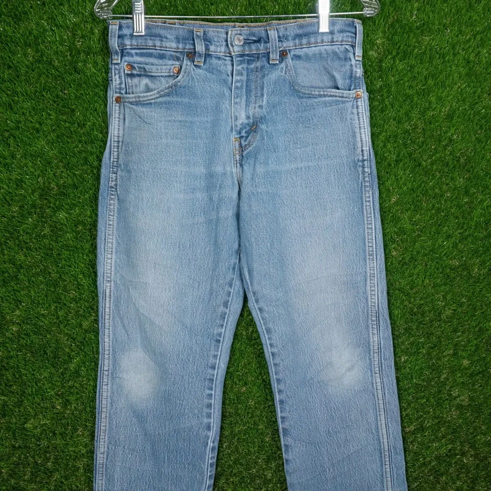 Y2K Levi's‎ Western Fit Mens Jeans W30 L30 Light Wash Faded Denim Straight Leg
